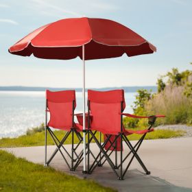 Red Fishing Chair Iron Bracket Oxford Cloth 85kg With Sun Umbrella Red Fishing Chair Iron Bracket Oxford Cloth 85kg With Sun Umbrella